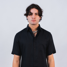 Load image into Gallery viewer, Black Linen Shirt
