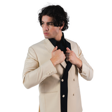 Load image into Gallery viewer, Brovado Suit Beige with Black Panel
